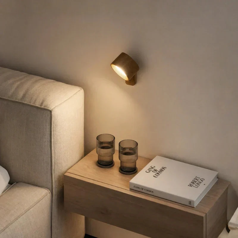 EasySwitch - Cordless Wall Lamp - Rechargeable LED Wall Light with Magnetic 360° Mount, Dimmable, Touch & Remote Control