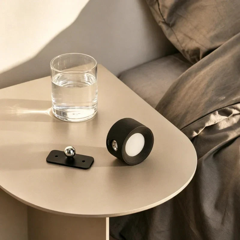 EasySwitch - Cordless Wall Lamp - Rechargeable LED Wall Light with Magnetic 360° Mount, Dimmable, Touch & Remote Control