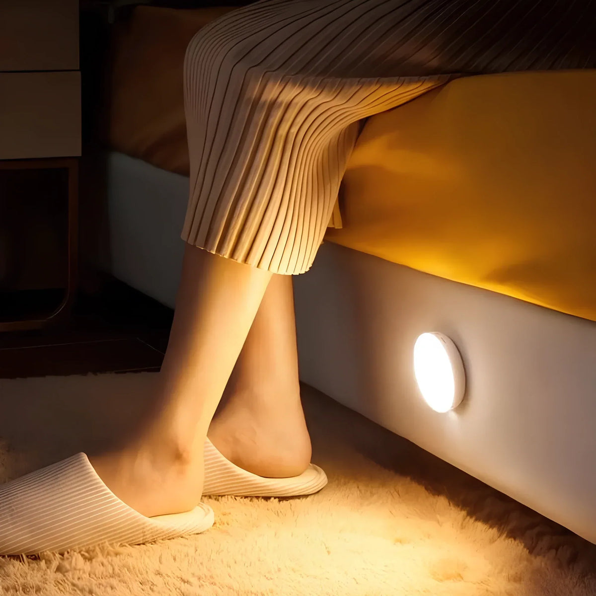 Rechargeable Wireless LED Motion Sensor Light "LumiBeam" for Cupboards, Wardrobes & Stairs
