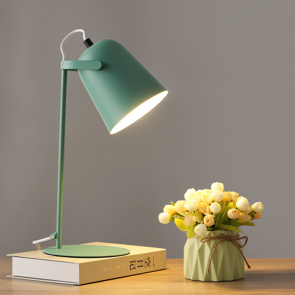 Macaron Table Lamp - Nordic Desk Lamp - Adjustable Lamp