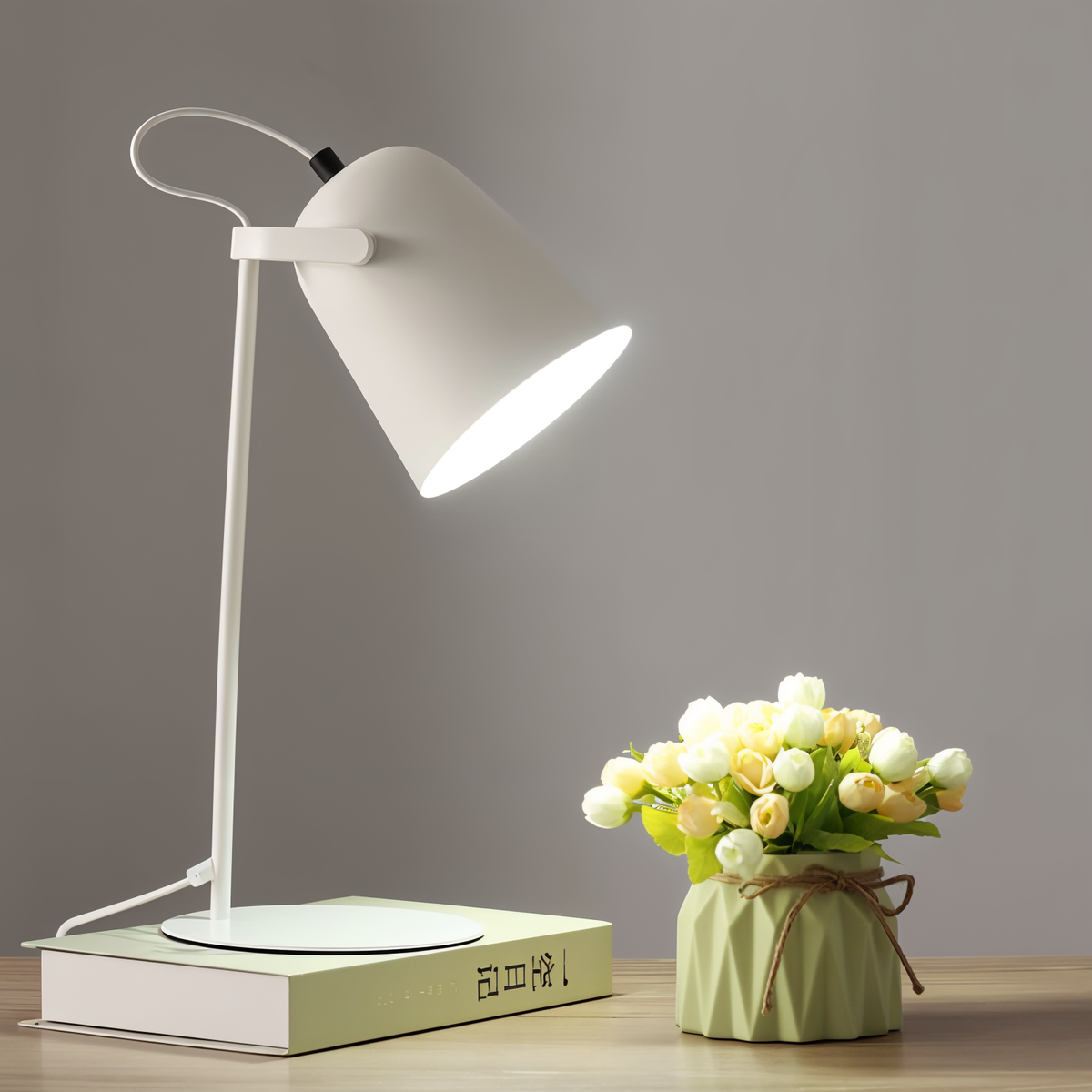 Macaron Table Lamp - Nordic Desk Lamp - Adjustable Lamp
