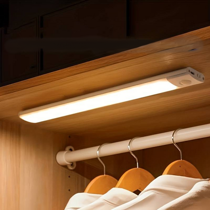 Rechargeable Under Cabinet Lights 'EasyStick' - Dimmable USB Wireless LED Lighting for Kitchen & Closets